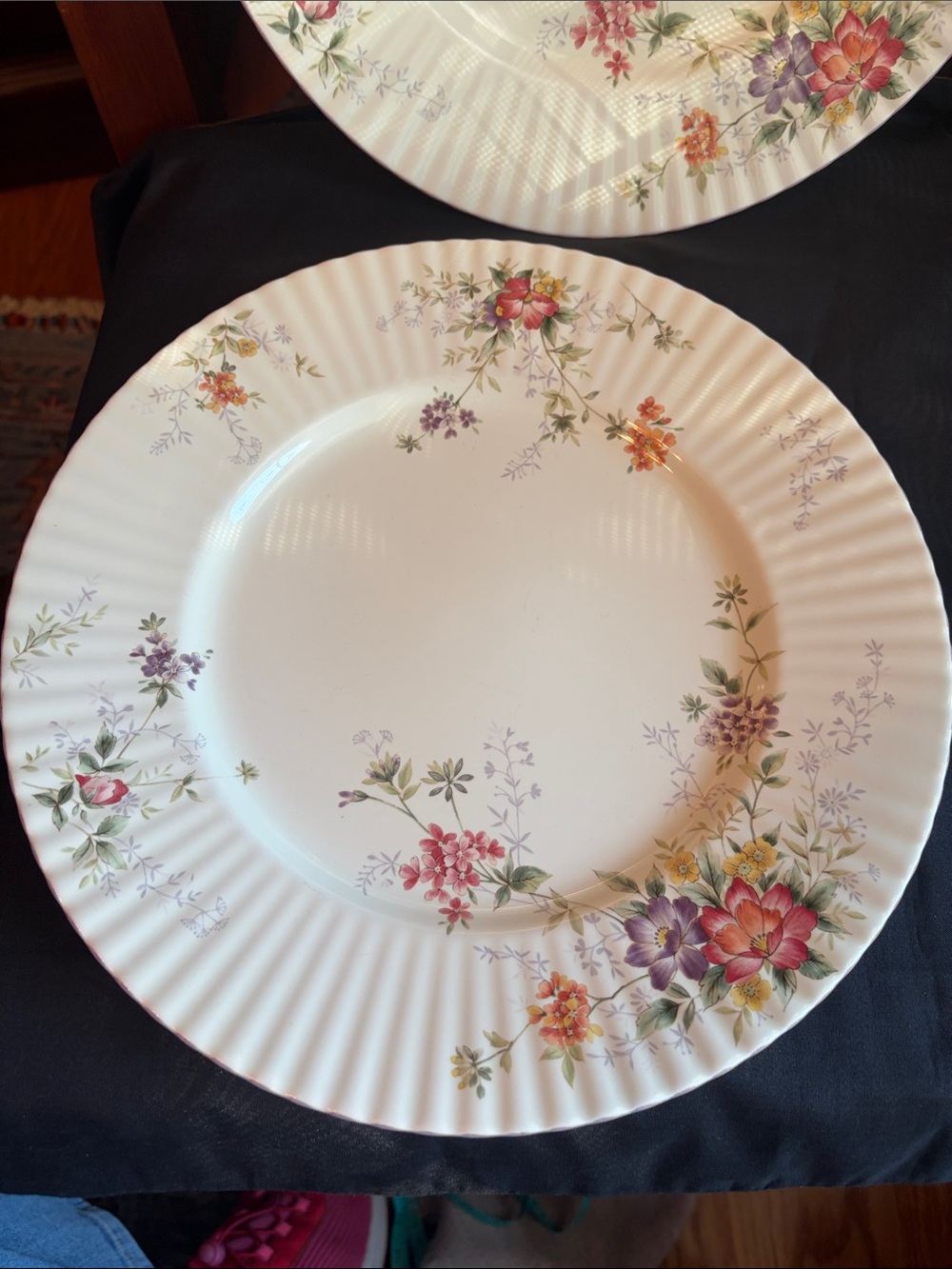 Mikasa Classic Elegance Park Lane SET of 2 plates great used condition. SET E
